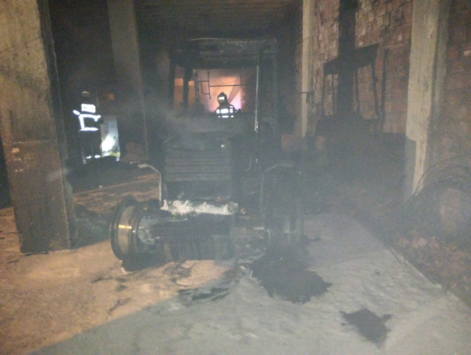 Bandırma’da bir mağazada yangın paniği