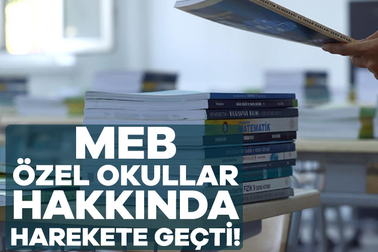MEB’den özel okullara ‘ücretsiz ders kitabı’ incelemesi!
