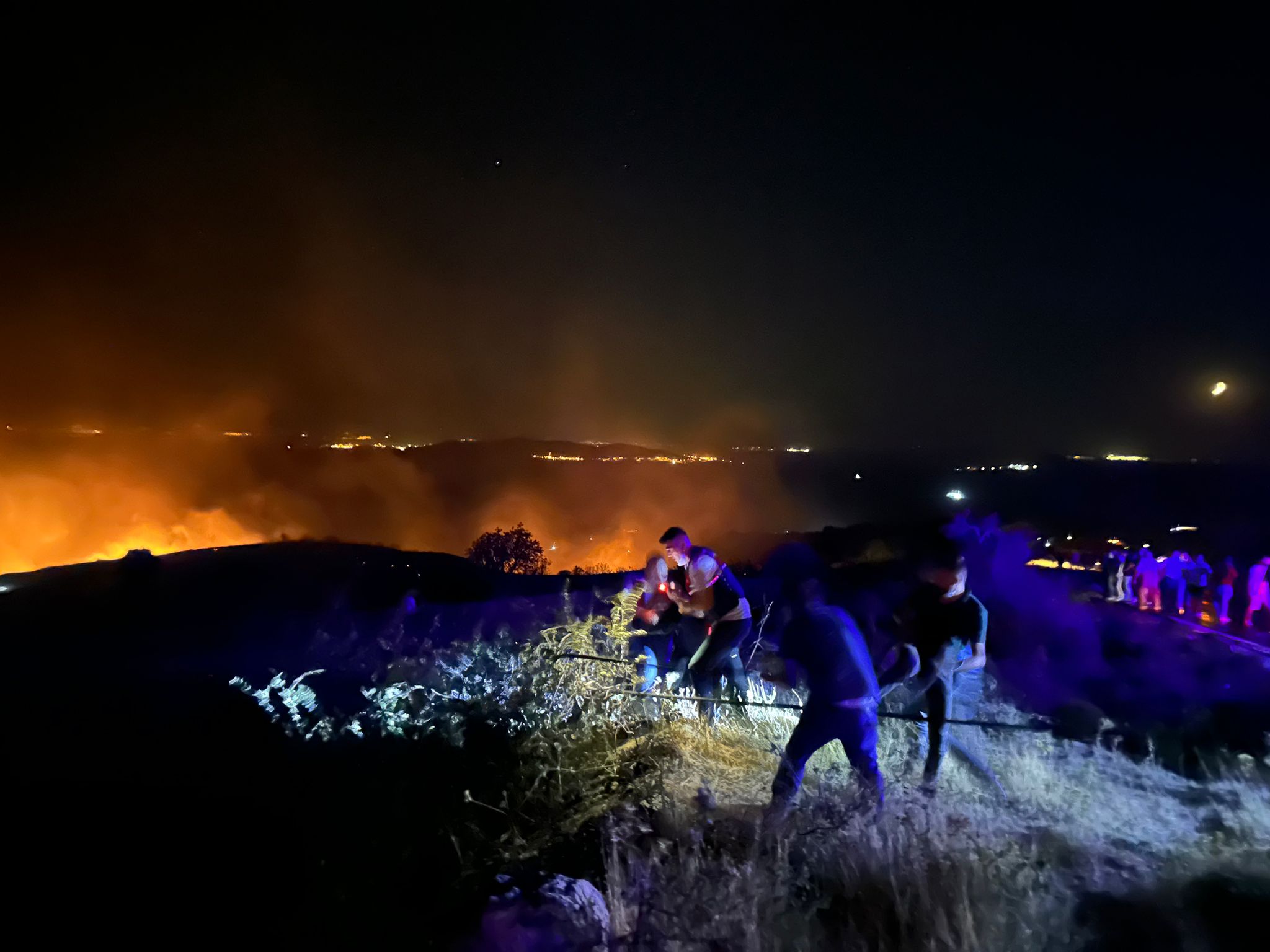 Marmara Adası’nda yangın