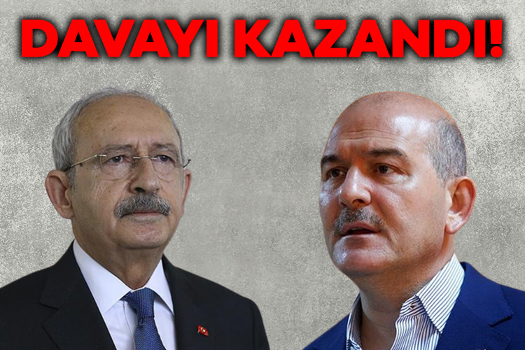 Kılıçdaroğlu, Süleyman Soylu’ya açtığı davayı kazandı