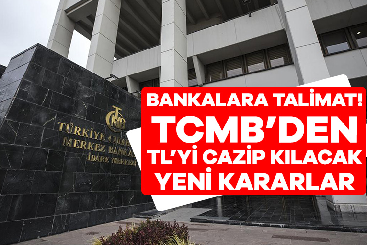 Türkiye Cumhuriyet Merkez Bankası’ndan yeni kararlar!