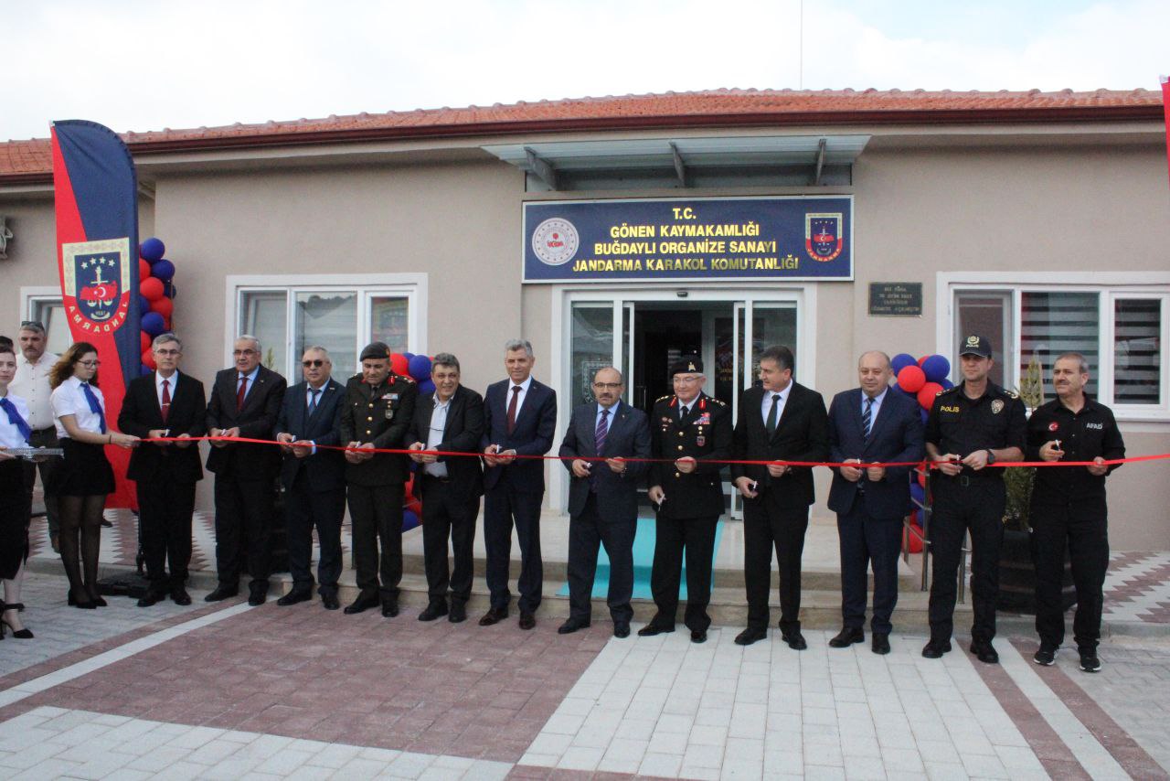 Gönen ve Erdek’te yeni Jandarma Karakol Komutanlığı binaları açıldı