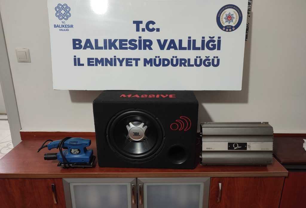Bandırma’da 3 ayrı hırsızlık olayı