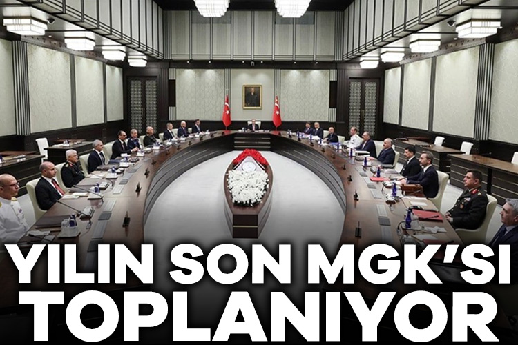 Yılın son MGK toplantısı bugün yapılacak