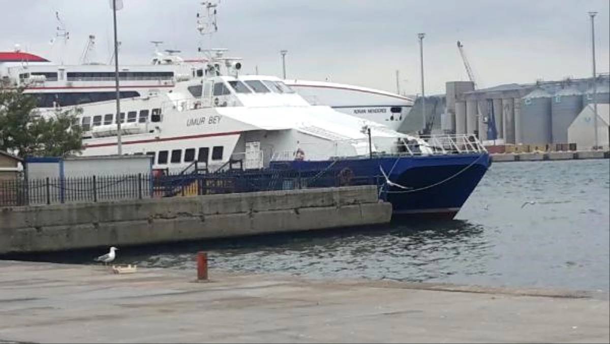 Bandırma-İstanbul Deniz Otobüsü seferleri iptal edildi