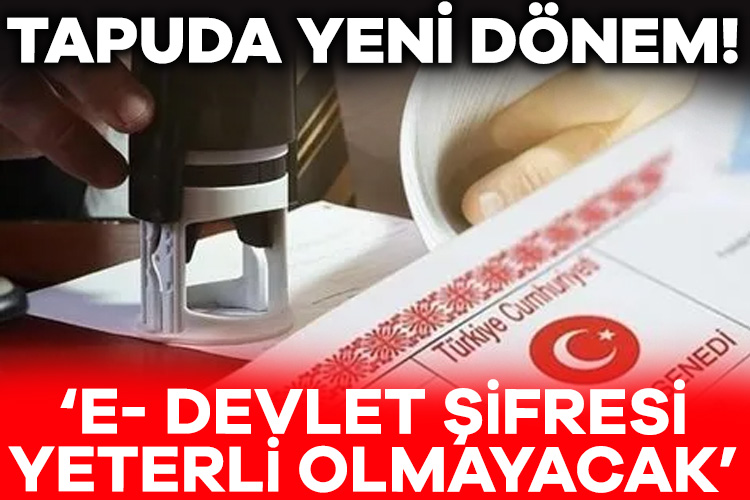 Tapuda yeni dönem başladı