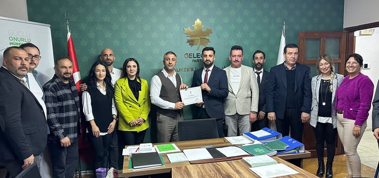 Gelecek Partisi Balıkesir’de Büyümeye Devam Ediyor