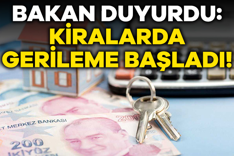 Bakan Şimşek duyurdu: Kiralarda gerileme başladı!