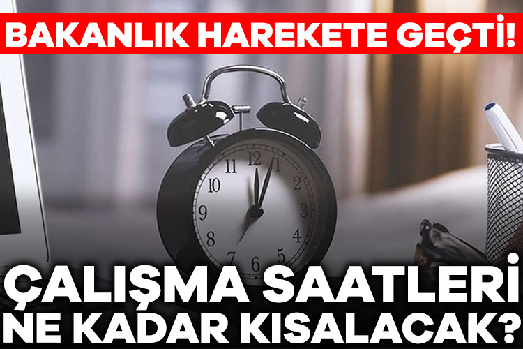 Bakanlık harekete geçti! Yeni çalışma modelleri masada