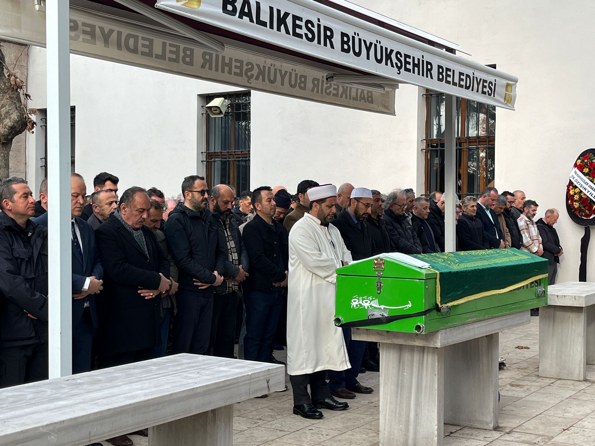 YURTTAŞ BAKKAL SON YOLCULUĞUNA UĞURLANDI