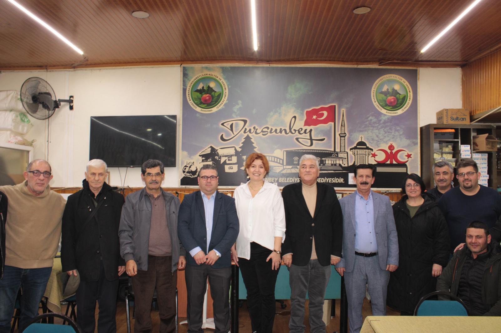 OYA YÜCEL BANDIRMA’YA DÖNDÜ, ÇALIŞMALARA HIZ VERDİ