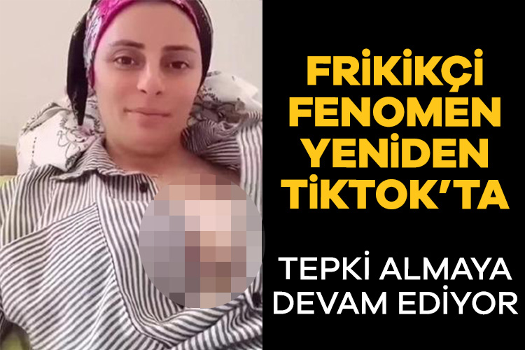 Göğüslerini açan ‘Laz Kızı’ TikTok’ta yine tepki aldı!
