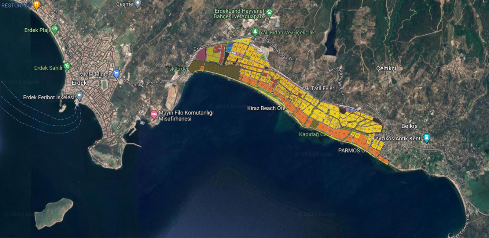 ERDEK KASTRİ MÜLKİYET SORUNU ÇÖZÜLÜYOR