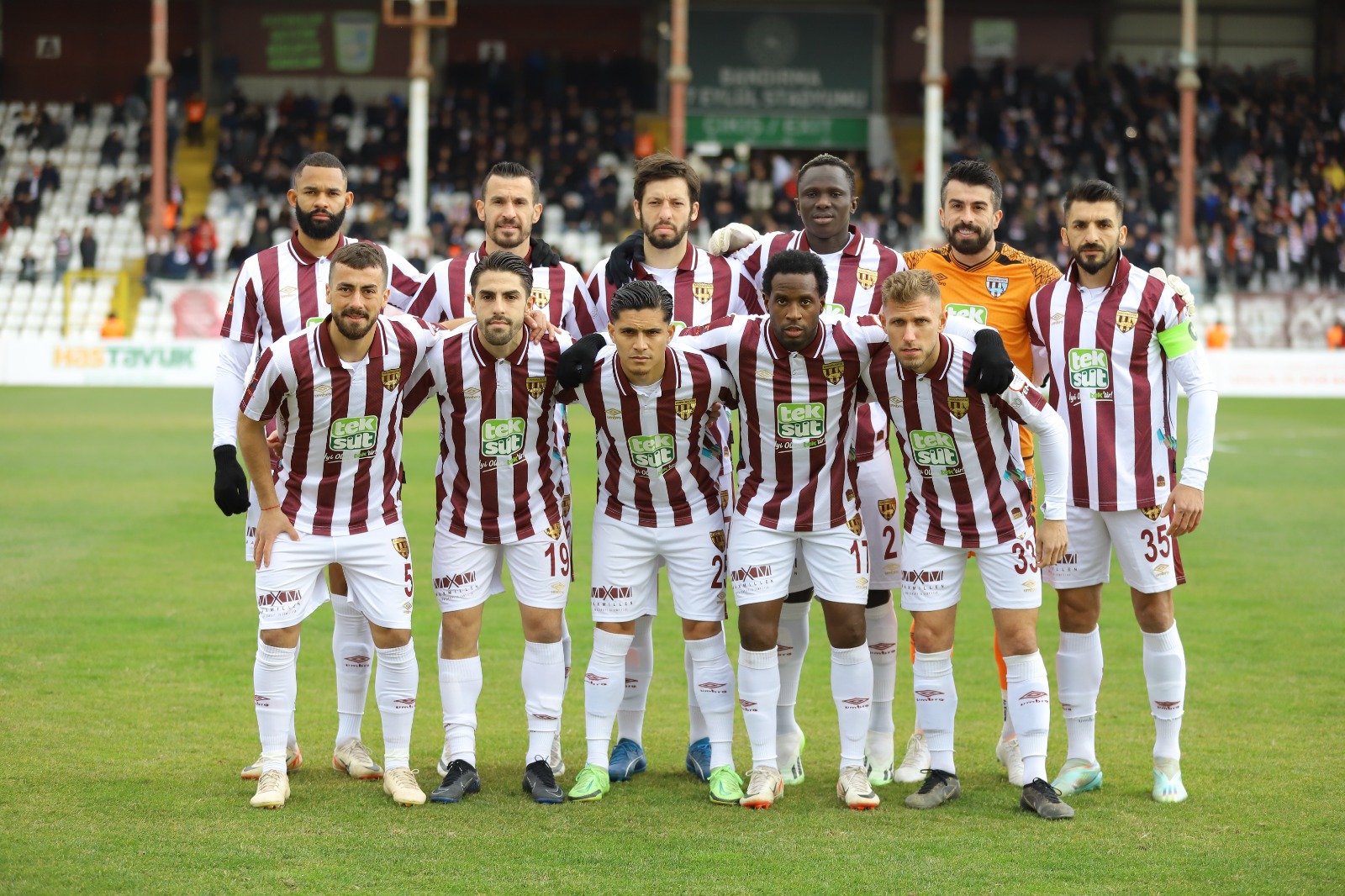 1 Lig  19. haftasında Bandırmaspor evinde 6-0 Giresunspor’u mağlup etti