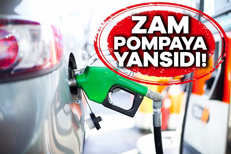Benzine zam geldi!