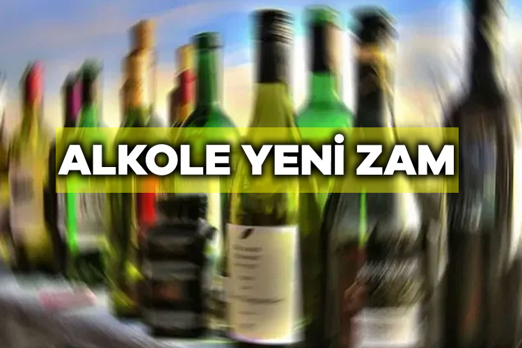 Alkol fiyatlarına yeni zam!