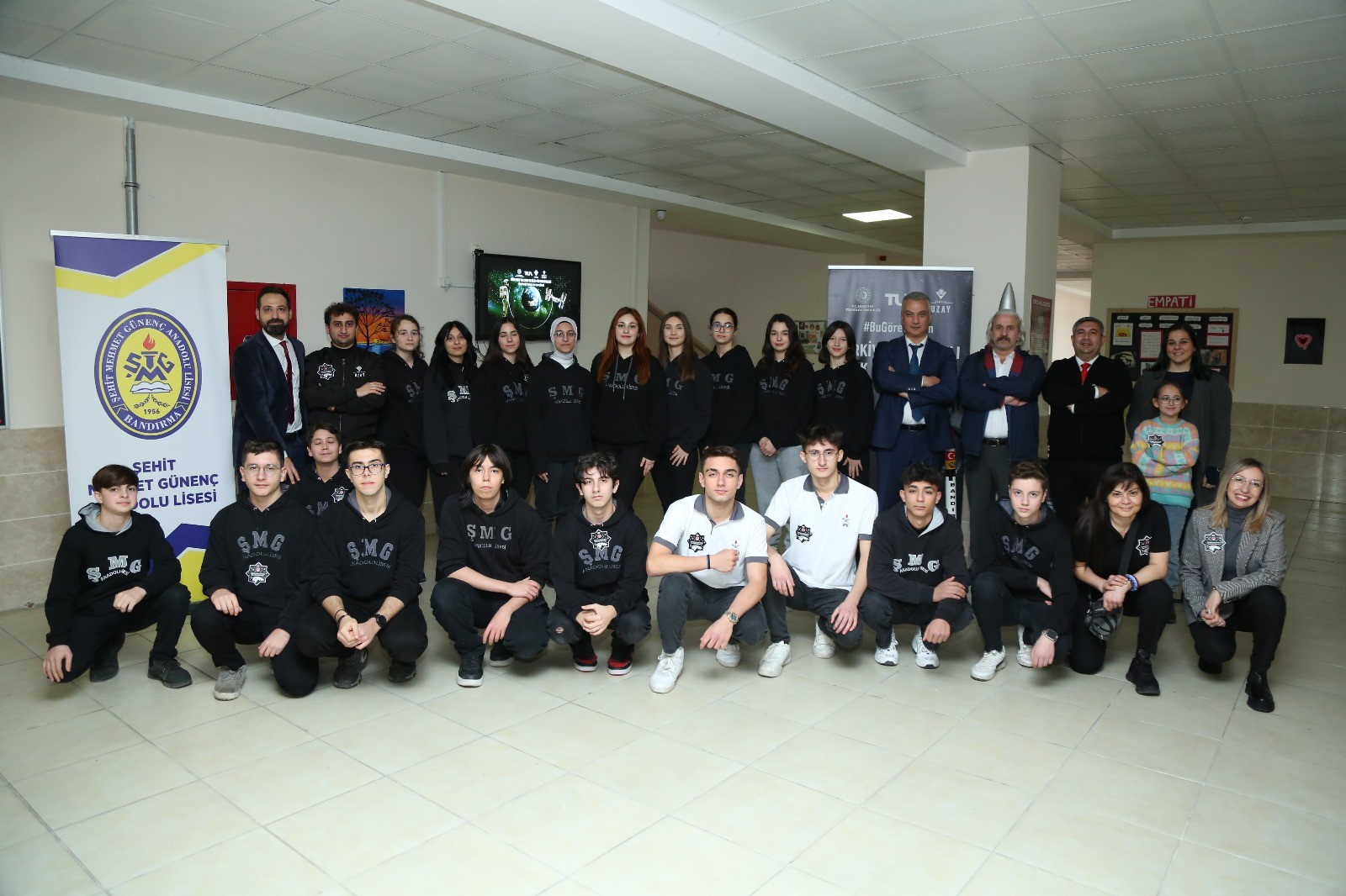 Bandırma Füze Kulübü öğrencileri Gezeravcı’yı bekliyor