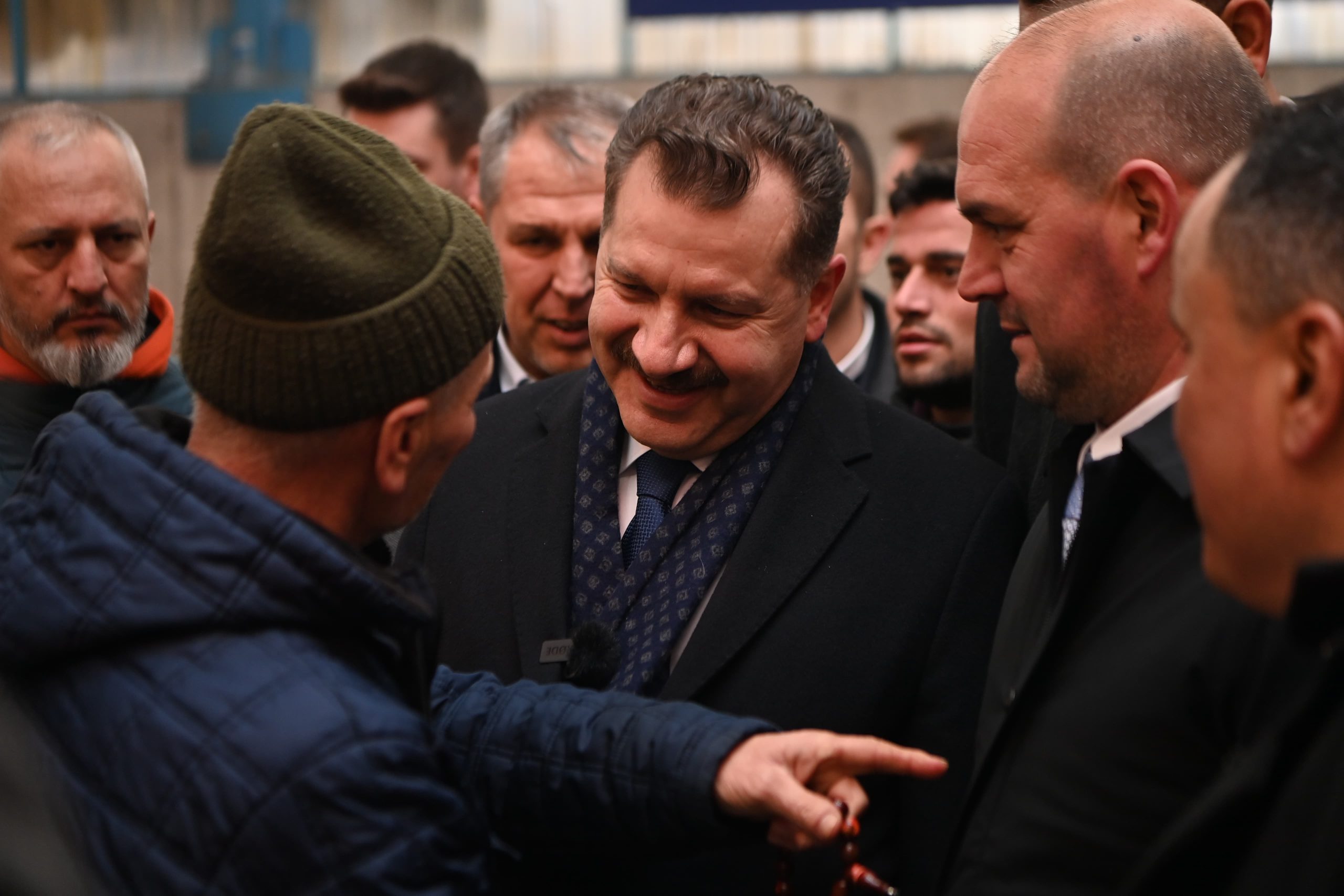 Savaştepe’de Yücel Yılmaz’a sevgi seli