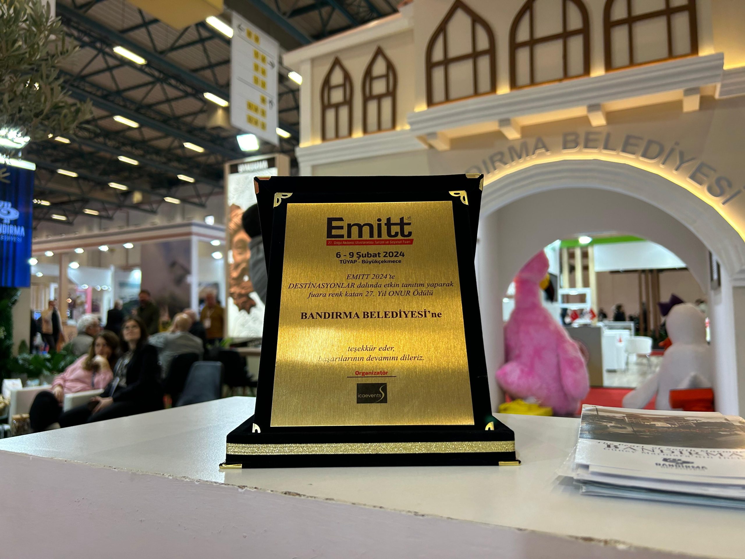 Bandırma Belediyesi ödüllerine bir yenisini daha ekledi