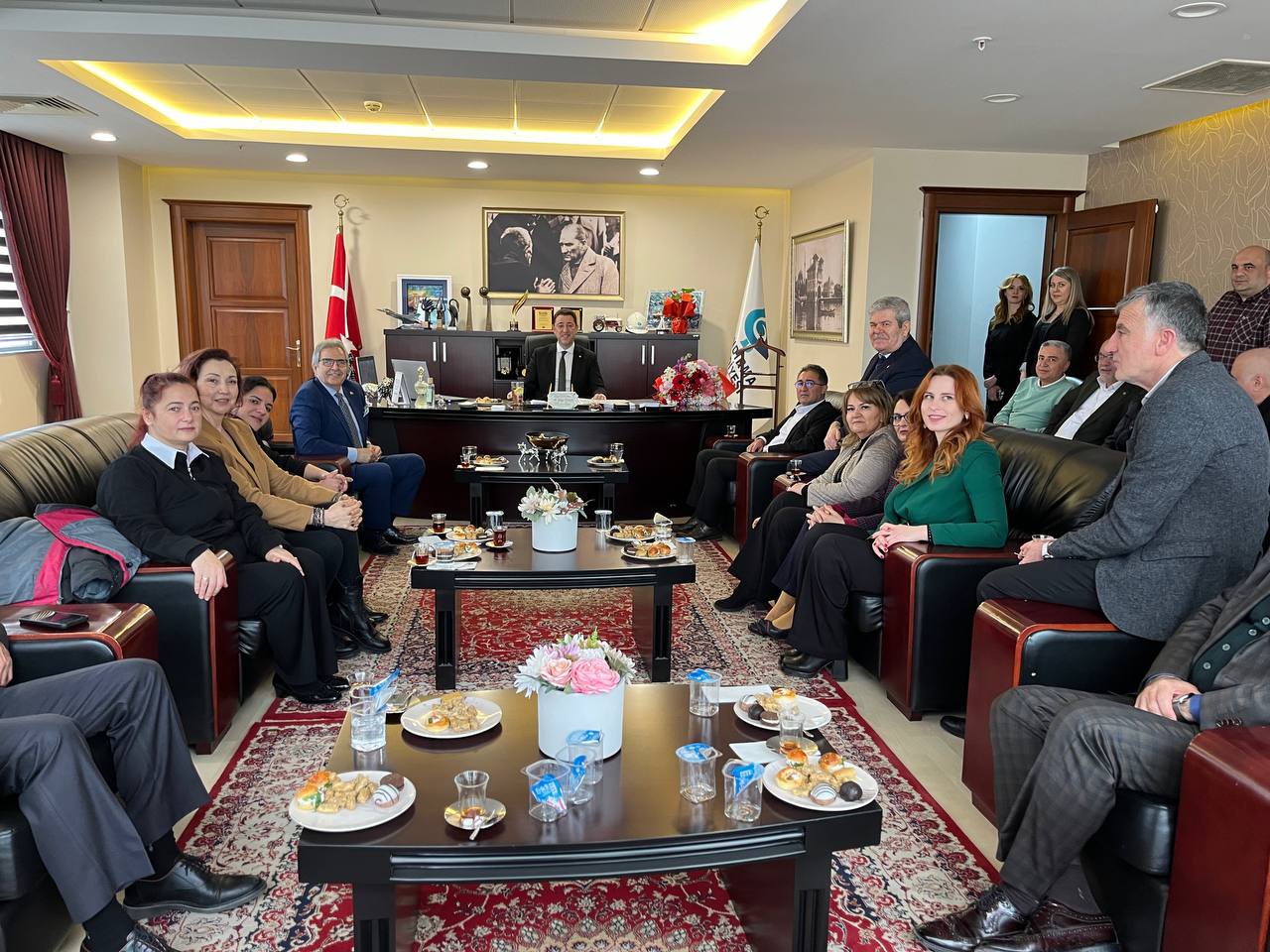 DURSUN MİRZA’DAN TOLGA TOSUN’A ZİYARET