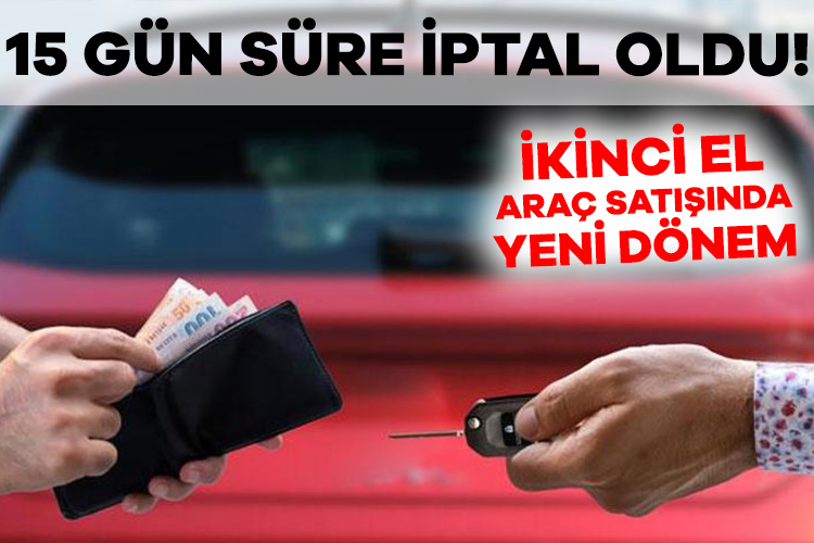 İkinci el araç satışında yeni dönem!