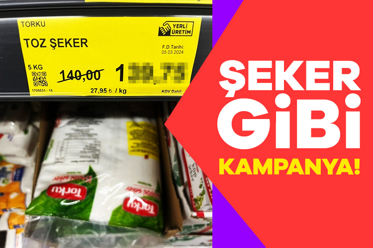 Görülmemiş indirim kampanyası!