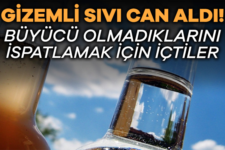 Büyücü olmadıklarını ispat etmek için bitkisel sıvı içen 50 kişi hayatını kaybetti!