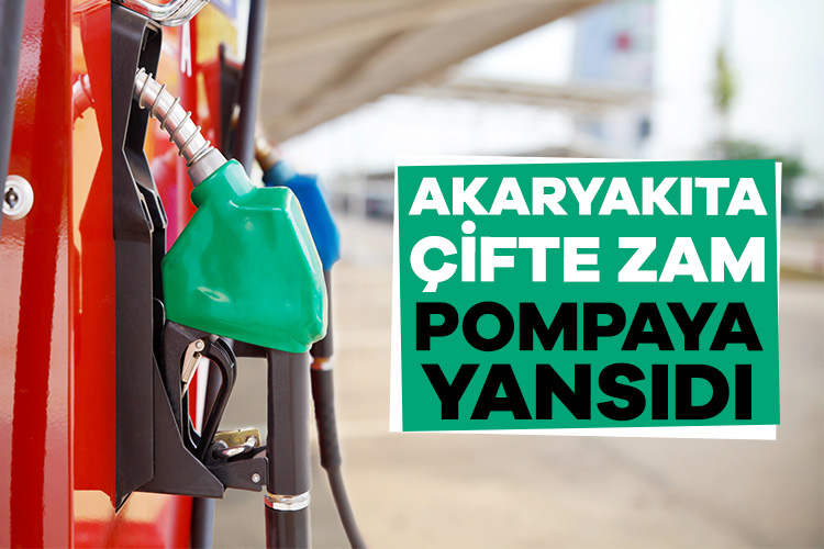 Akaryakıta çifte zam! Pompaya yansıdı