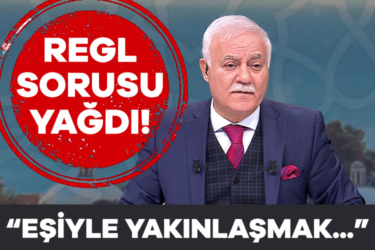 Nihat Hatipoğlu’na regl sorusu! “Özür dileyerek söylüyorum”