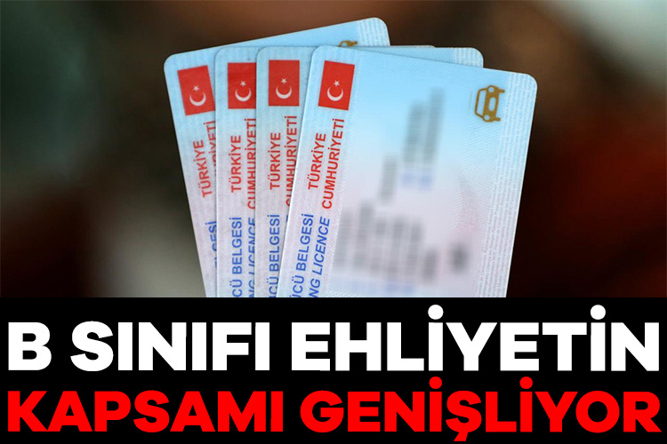 B sınıfı ehliyete düzenleme geliyor!