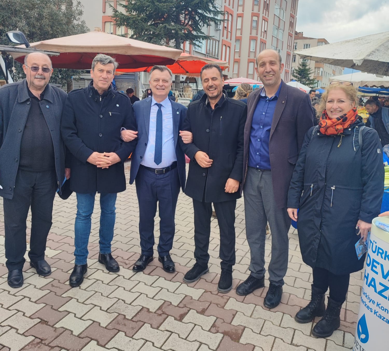 BELEDİYE BAŞKAN ADAYLARINDAN DEVA PARTİSİ’ NE ZİYARET