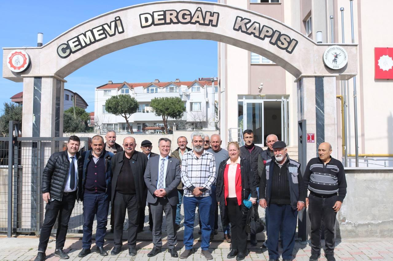 BELEDİYE BAŞKAN ADAYI ORHAN CAN ZİYARETLERİNE DEVAM EDİYOR