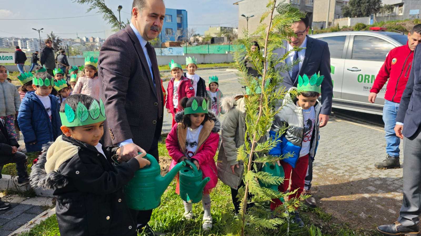 ORMAN HAFTASI KAPSAMINDA FİDAN DİKİM ETKİNLİĞİ GERÇEKLEŞTİRİLDİ