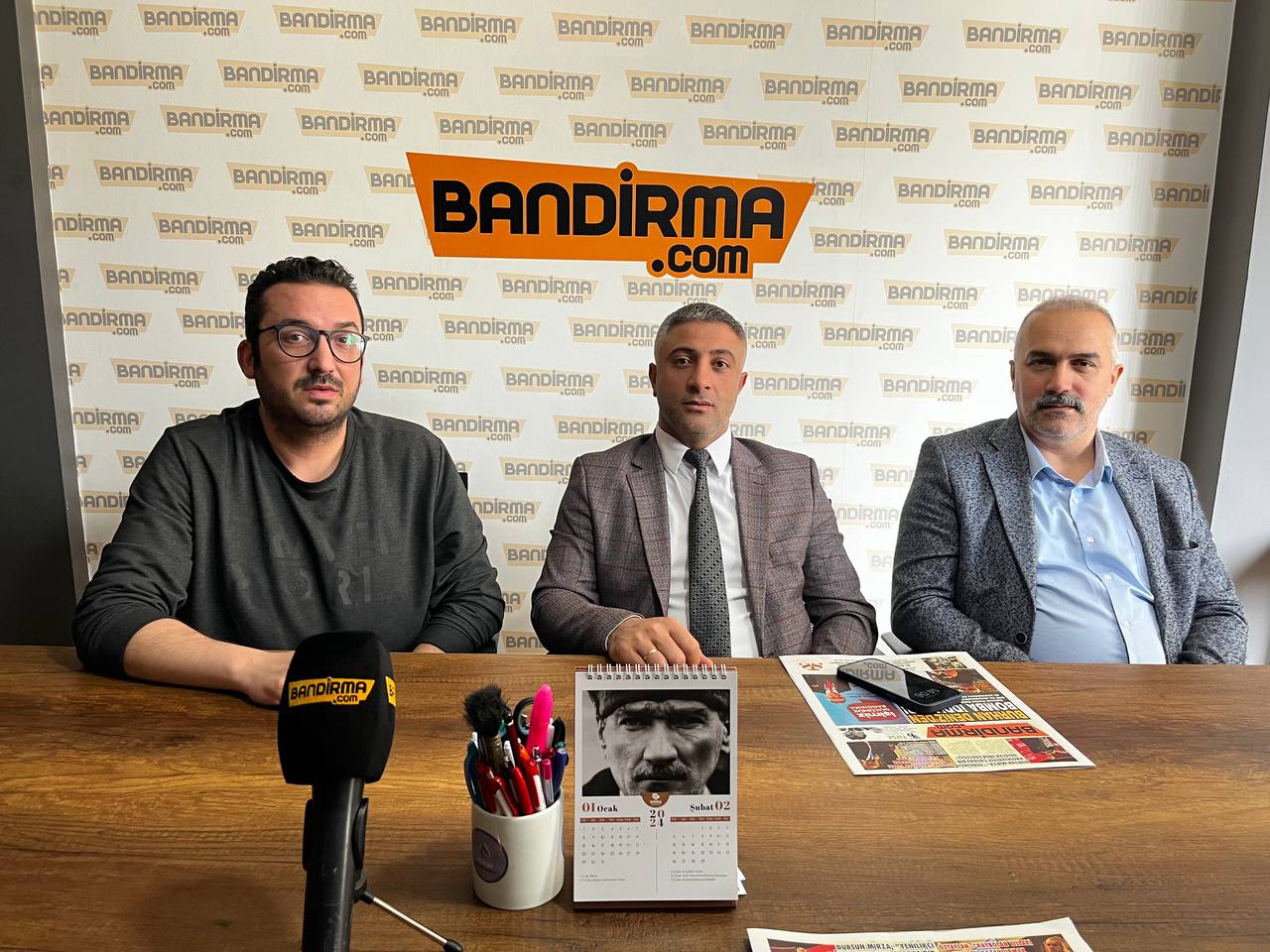 GELECEK PARTİSİ’NDEN BANDİRMA.COM’A ZİYARET