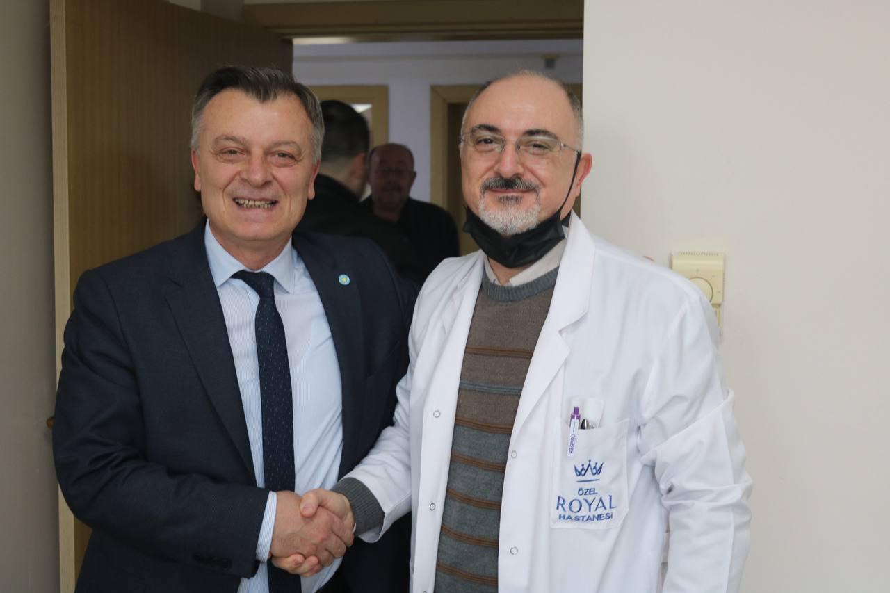 BELEDİYE BAŞKAN ADAYI UZM. DR. ORHAN CAN TIP BAYRAMINI KUTLADI