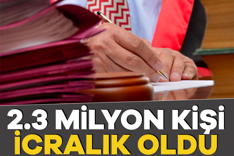 Kredi ve kredi kartı borçları yükseliyor! 2.3 milyon kişi icralık oldu