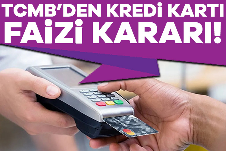 TCMB açıkladı! Kredi kartı işlemleri için yeni karar