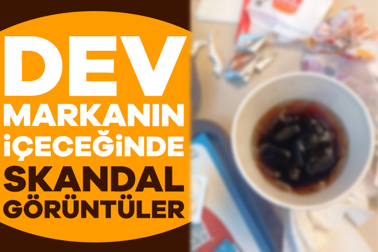 Dev markanın içeceğinde kurt çıktı iddiası!