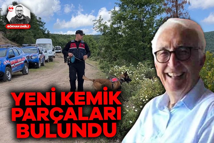 Korhan Berzeg’in kafatasına ait olduğu düşünülen kemik parçaları bulundu
