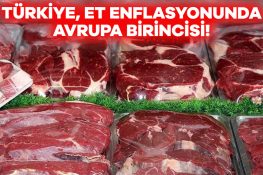 Türkiye et enflasyonunda Avrupa’nın zirvesinde