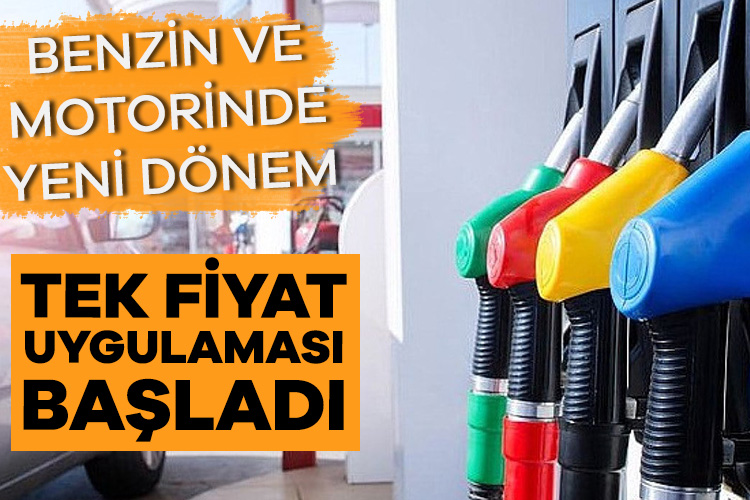 Akaryakıtta tek fiyat uygulaması bugünden itibaren başladı