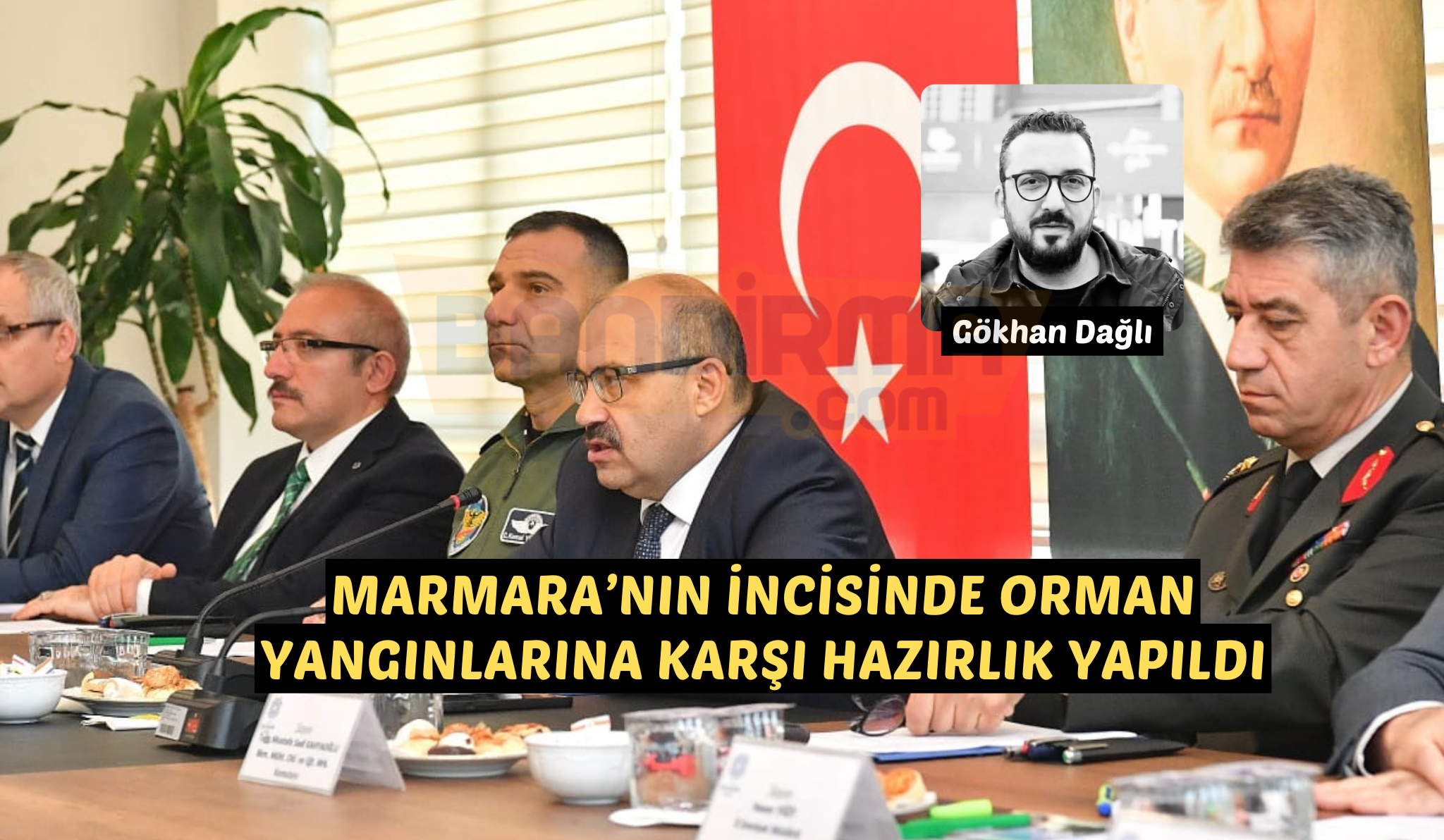 Marmara’nın İncisinde Orman Yangınlarına Karşı Hazırlık Yapıldı