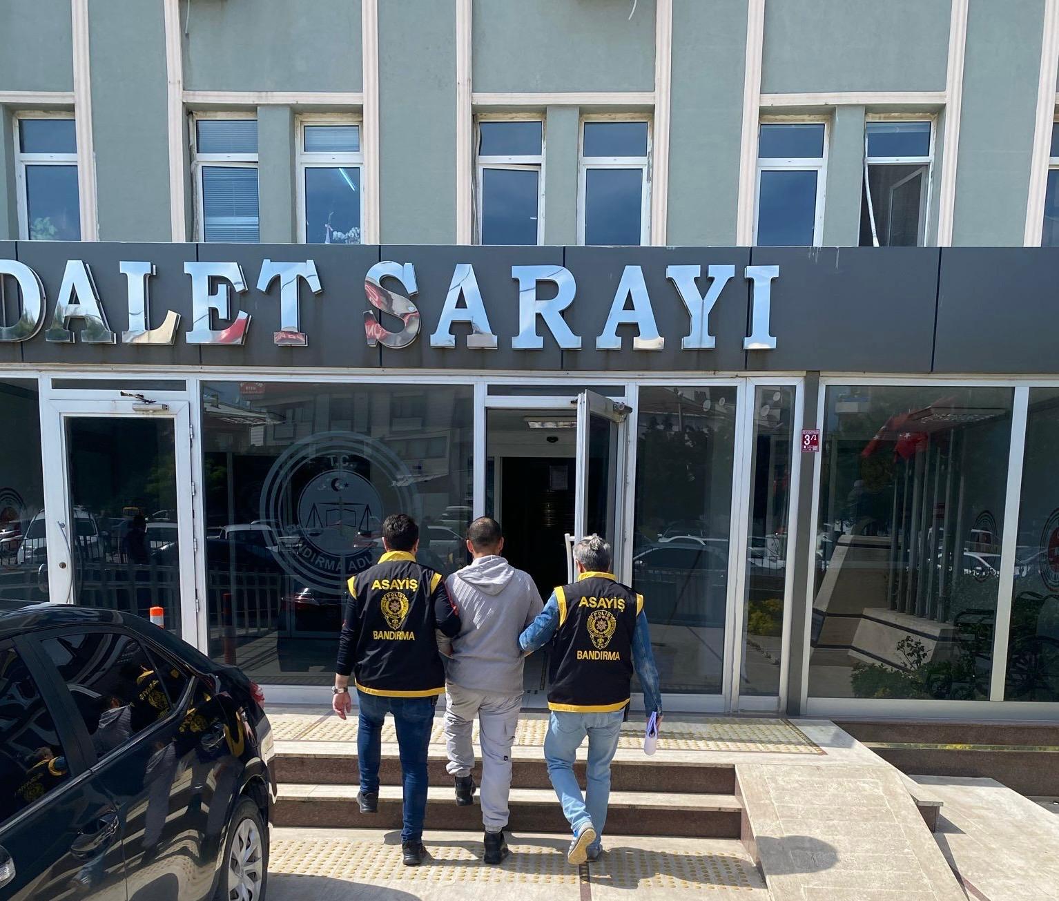 Bandırma’da motosiklet hırsızlığı