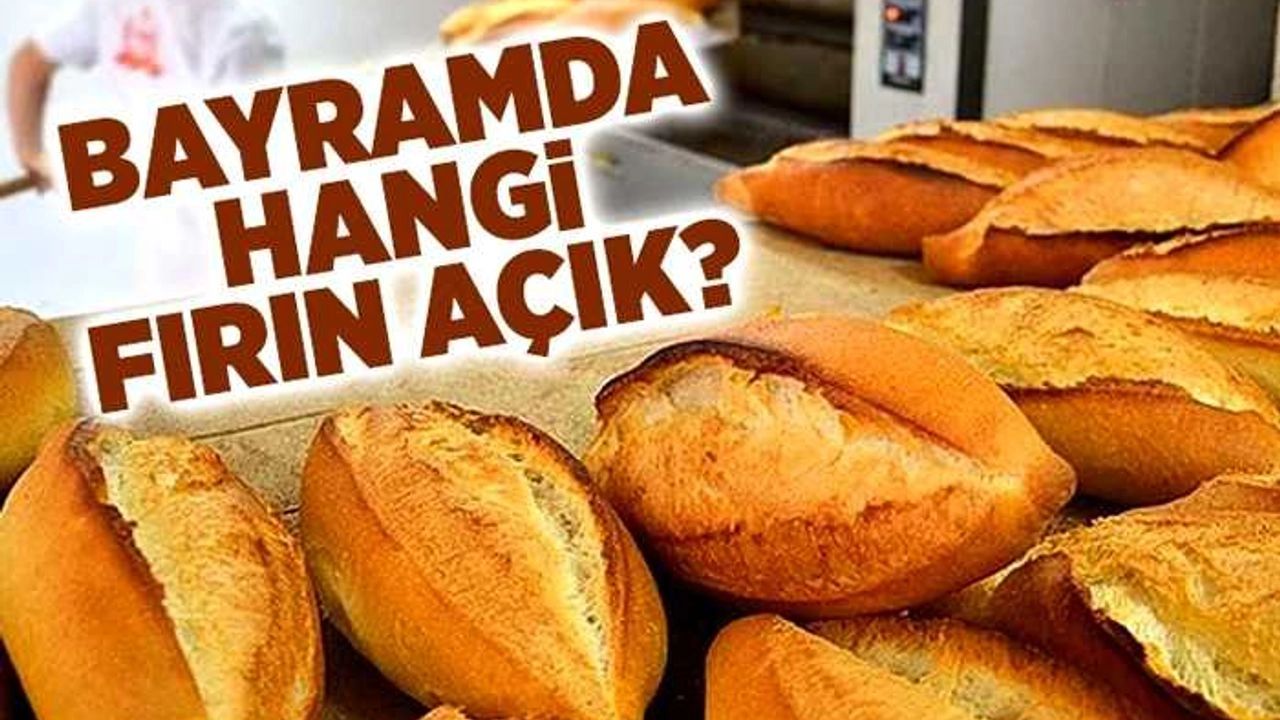 BANDIRMA’DA KURBAN BAYRAMI’NDA HANGİ FIRINLAR NÖBETÇİ OLACAK?